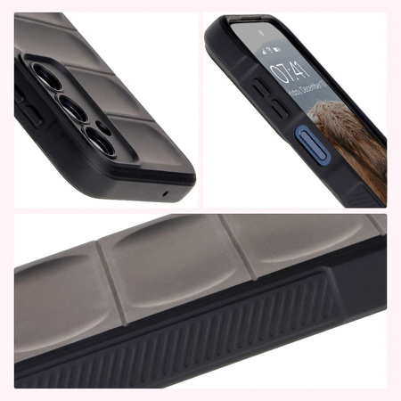 Pancerne etui Bizon Case Tur do Galaxy M35 5G, czarne