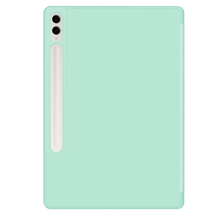Etui Bizon Case Tab Lizard do Samsung Galaxy Tab S9 FE Plus, miętowe