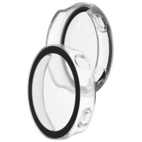 Etui ze szkłem do zegarka Bizon Case+Glass Watch do Huawei Watch GT6 41 mm, przezroczyste