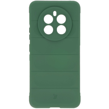 Pancerne etui Bizon Case Tur do Realme 12+, ciemnozielone