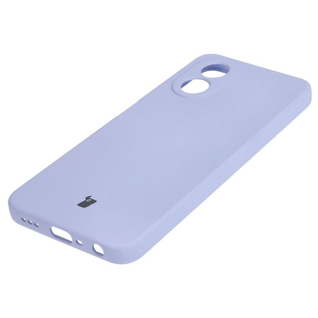 Etui Bizon Case Silicone do Oppo A38 4G, jasnofioletowe
