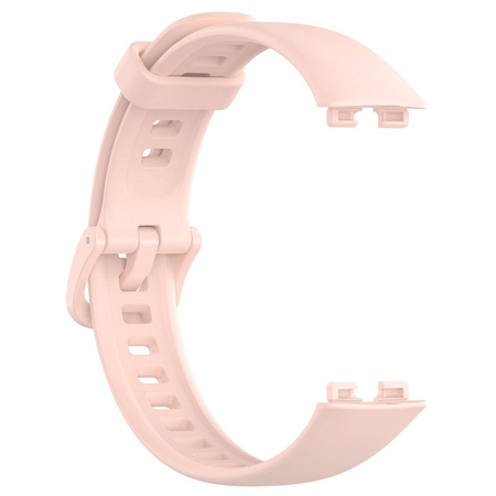 Pasek Bizon Strap Watch Silicone do Huawei Band 9 / Band 8, różowy