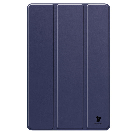 Etui Bizon Case Tab Croc do Lenovo Tab P12 12.7 TB 370, granatowe