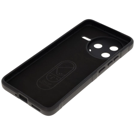 Pancerne etui Bizon Case Tur do Xiaomi Poco F7 Pro, czarne