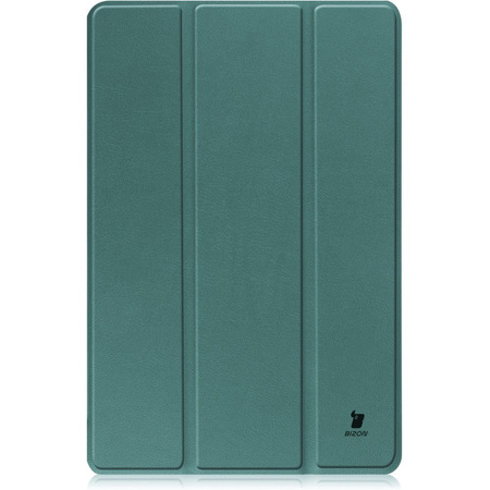 Etui Bizon Case Tab Croc do Lenovo Tab M10, ciemnozielone