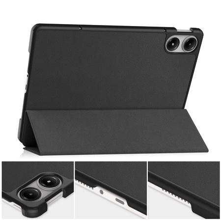Etui Bizon Case Tab Croc do Xiaomi Redmi Pad Pro 12.1, czarne