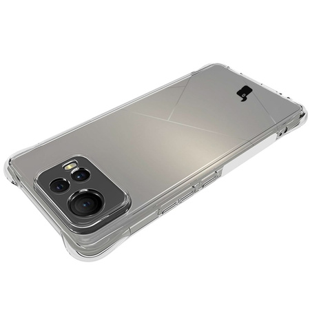 Elastyczne etui Bizon Case Salpa do Asus Zenfone 12 Ultra, przezroczyste