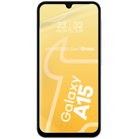 Folia matowa Bizon Glass Hydrogel Sun do Galaxy A15 5G / 4G, 2 sztuki