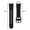 Pasek Bizon Strap Watch Silicone do Galaxy Watch 20 mm, czarny