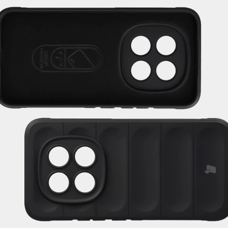 Pancerne etui Bizon Case Tur do Xiaomi Redmi Note 15 Pro Plus 5G / POCO M8 Pro 5G, czarne