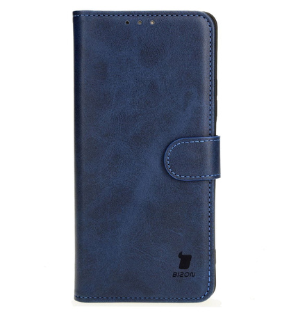 Etui z klapką Bizon Case Pocket do Oppo A79 5G, granatowe