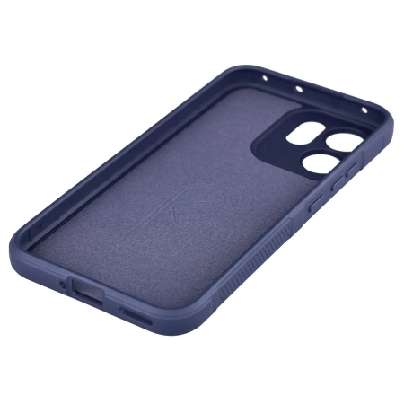 Pancerne etui Bizon Case Tur do Oppo Reno 14 F / 14 FS, granatowe