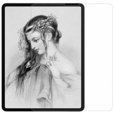 Folia imitująca papier Bizon Film Tab Papirus Duo do iPad Pro 11 2022/2021/2020/2018/AIR 6/5/4, 2 sztuki