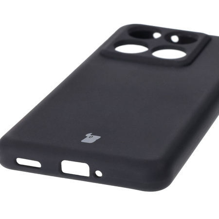 Silikonowe etui Bizon Soft Case do Xiaomi 14T Pro, czarne