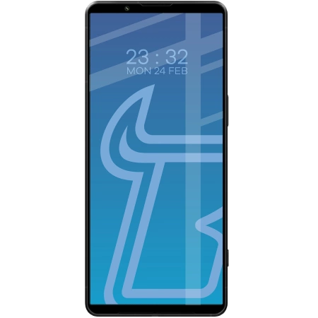 Szkło hartowane Bizon Glass Edge 2 do Xperia 1 VII, czarna ramka