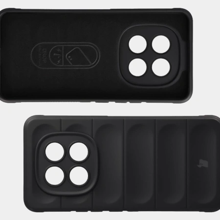 Pancerne etui Bizon Case Tur do Xiaomi Redmi Note 15 Pro 4G, czarne