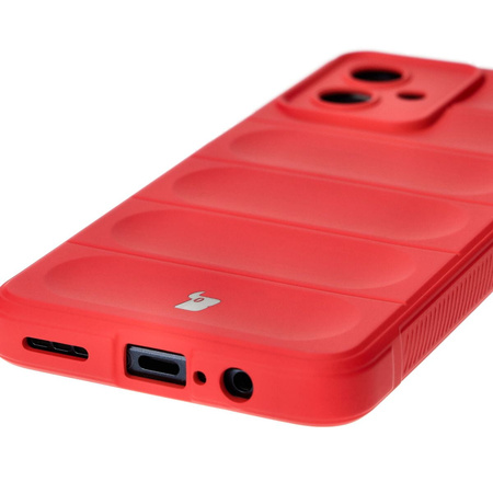 Pancerne etui Bizon Case Tur do Motorola Moto G54 5G/G54 Power, czerwone