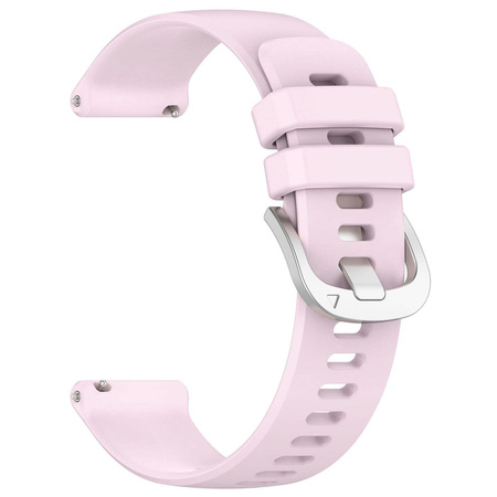 Pasek Bizon Strap Watch Silicone Pro do Huawei Watch GT 5 Pro 42mm/GT 5 41mm/GT 4 41mm, pudrowy róż