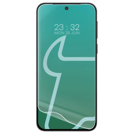 Elastyczne etui + 2x folia na ekran Bizon Case Clear Pack do Vivo X200 FE