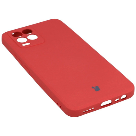 Etui Bizon Case Silicone do Realme 8 / 8 Pro, ciemny róż