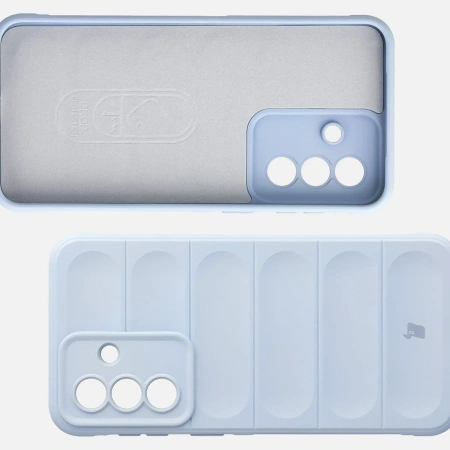 Pancerne etui Bizon Case Tur do Galaxy A37 5G, jasnoniebieskie