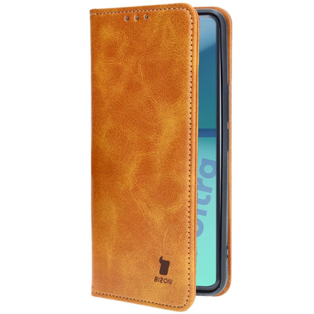 Etui z klapką Bizon Case Pocket Pro do Xiaomi 14 Ultra, brązowe