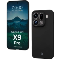 Etui Bizon Case Łupka do Oppo Find X9 Pro, czarne