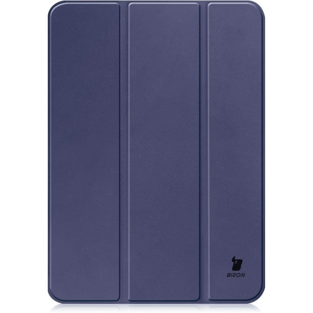 Etui Bizon Case Tab Croc do iPad 11 / 10 gen. 2025 / 2022, granatowe
