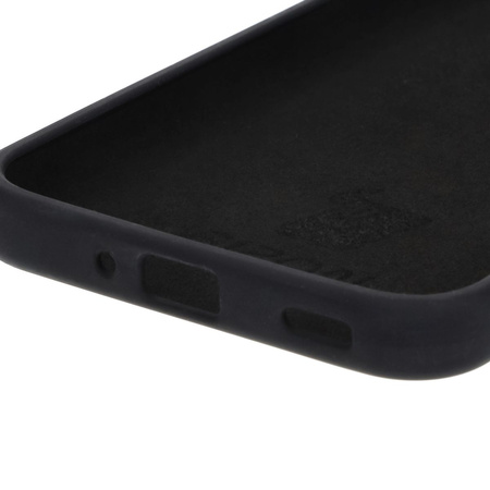 Silikonowe etui Bizon Soft Case do Galaxy M35 5G, czarne