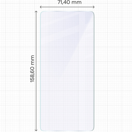 Elastyczne szkło hybrydowe Bizon Glass Mule do Asus ROG Phone 9 / 9 Pro