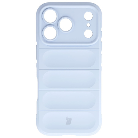 Pancerne etui Bizon Case Tur do iPhone 17 Pro, jasnoniebieskie