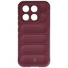 Pancerne etui Bizon Case Tur do Xiaomi 17, burgundowe