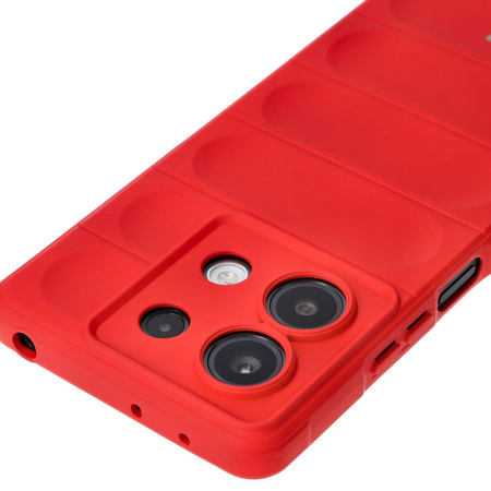Pancerne etui Bizon Case Tur do Xiaomi Redmi Note 13 5G, czerwone