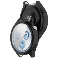 Etui Bizon Case Watch Felipe do Huawei Watch GT 5 46 mm, czarne