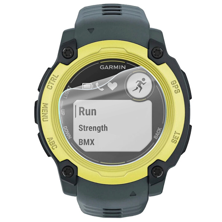 Folia hydrożelowa na ekran Bizon Glass Watch Hydrogel Duo do Garmin Instinct E 40 mm, 2 sztuki