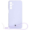 Etui Bizon Case Silicone do Galaxy M34 5G, jasnofioletowe