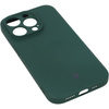 Etui Bizon Case Silicone do iPhone 14 Pro, ciemnozielone