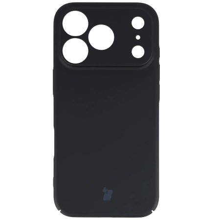 Etui Bizon Case Łupka do iPhone 17 Pro, czarne