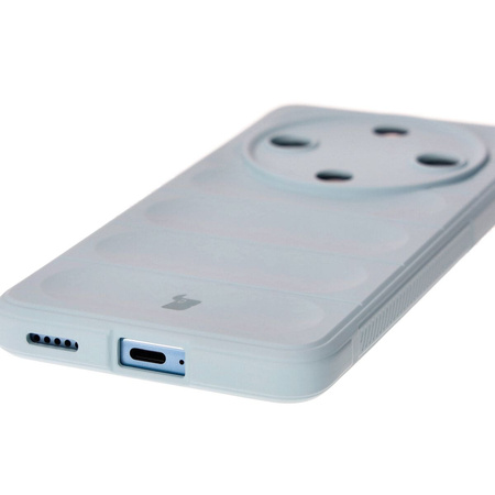 Pancerne etui Bizon Case Tur do Honor Magic6 Lite, jasnoniebieskie