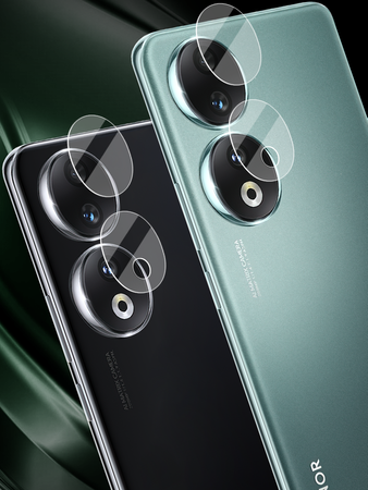 Szkło na aparat Bizon Glass Silk Lens do Honor 90, 2 sztuki