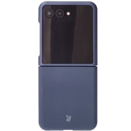 Silikonowe etui Bizon Soft Case do Motorola Razr 50 Ultra, ciemnoniebieskie
