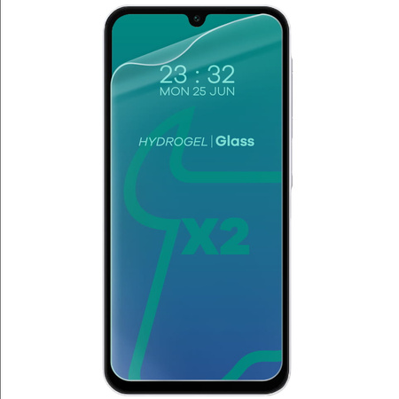 Folia hydrożelowa na ekran Bizon Glass Hydrogel Front Duo do Galaxy A15 4G/5G, Galaxy A25 5G / M15 5G, 2 sztuki