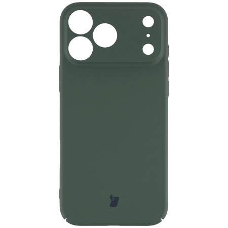 Etui Bizon Case Łupka do iPhone 17 Pro Max, zielone