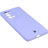 Etui Bizon Case Silicone do Oppo Reno 6 Pro, fioletowe