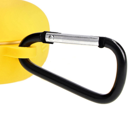 Etui Bizon Case Headphone Silicone do Galaxy Buds Live / Pro / Buds2 / Buds2 Pro / Buds FE, żółte