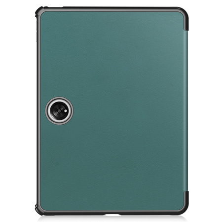 Etui Bizon Case Tab Croc do Oppo Pad 2 / OnePlus Pad, ciemnozielone