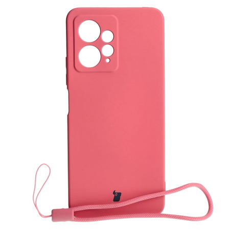 Etui Bizon Case Silicone do Xiaomi Redmi Note 12 4G, brudny róż