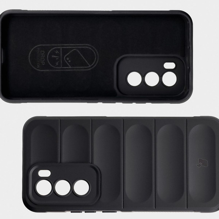 Pancerne etui Bizon Case Tur do Oppo Reno 12 Pro, czarne