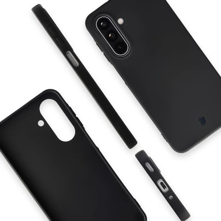 Etui z recyklingu Bizon Case ReLeaf do Galaxy A17 5G, czarne