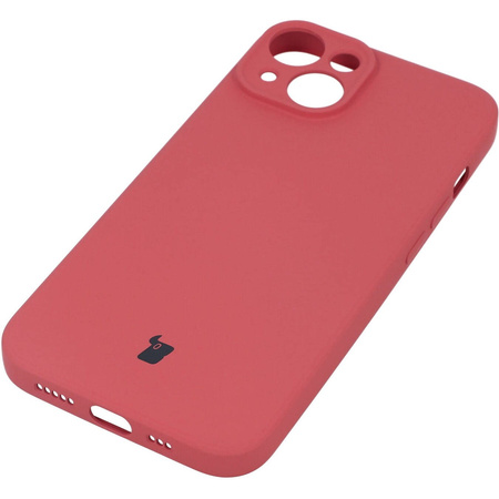 Etui Bizon Case Silicone do iPhone 14, brudny róż